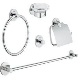 Grohe Essentials New 40344001 Σετ Αξεσουάρ Μπάνιου 5 Τεμαχίων