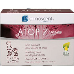 DERMOSCENT ATOP 7 SPOT-ON 20-40 KG 4X2,4ML