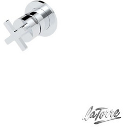 Μίκτης Εντοιχισμού 1 Εξόδου ELLE CROSS 38300-100 CHROME LA TORRE