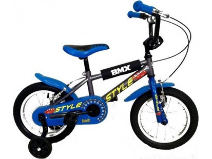 Style Παιδικό Ποδήλατο BMX 18" Μπλε