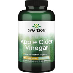 Swanson Apple Cider Vinegar 650mg 180 Κάψουλες