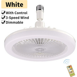 30W E27 Φωτιστικό Οροφής LED με Ανεμιστήρα και Τηλεχειριστήριο