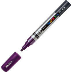 Ανεξίτηλος μαρκαδόρος Lyra Graduate Mark All 2mm Violet (L6820037)