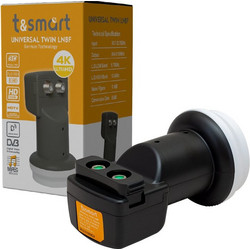 T&SMART 0.1 UHD 4K UNIVERSAL TWIN LNB
