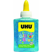 UHU ΚΟΛΛΑ GLITTER ΜΠΛΕ 88.5ml 49981