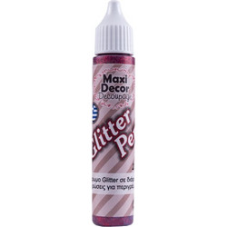 ΚΟΛΛΑ GLITTER PEN MAXI DECOR 28 ml ΚΟΚΚΙΝΟ