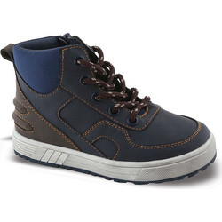 Smart Kids Παιδικά Sneakers Μποτάκια Navy Μπλε Σοκολατί SD23005