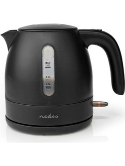 Nedis KAWK300EBK Ανοξείδωτος Βραστήρας 1lt 2150W