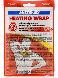 Master Aid Cervical Fascia Heating Wrap Θερμαντικό Έμπλαστρο 1τμχ