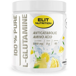 Elit Nutrition 100% Pure L-Glutamine Lemonade 300gr