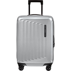 Samsonite Nuon 134400-4052 Βαλίτσα Μεσαία 69x45x28cm με 4 Ρόδες Ασημί