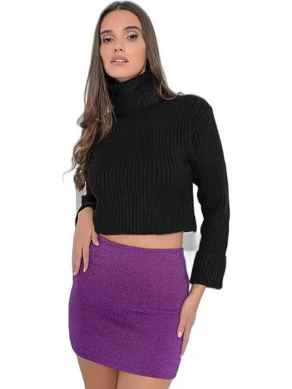 Fullah Sugah 3230010367023 Υφασμάτινη Μίνι Φούστα Purple
