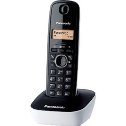Panasonic KX-TG1611 Ασύρματο Τηλέφωνο Μαύρο Λευκό