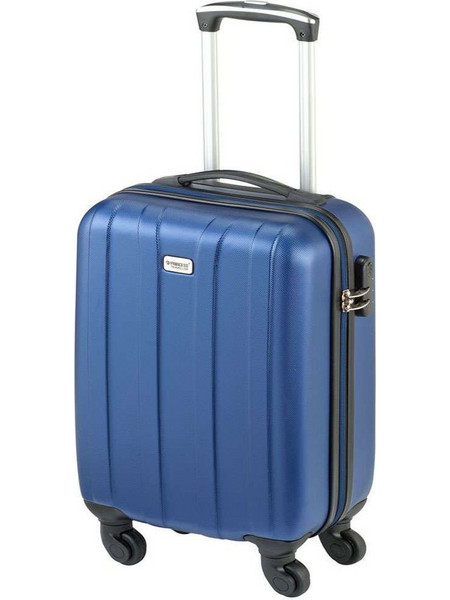 Princess Traveller Canberra Βαλίτσα Καμπίνας 55x35x20cm με 4 Ρόδες Μπλε