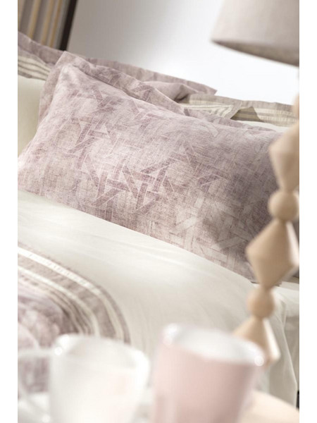 Guy Laroche Σεντόνι King Size Βαμβακερό 270x280 Silky Silver