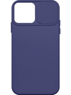 Powertech CamShield Soft Back Cover Blue (iPhone 15)