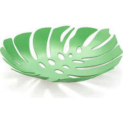 Φρουτιέρα Monstera 27624 30x27x4cm Green Balvi Μέταλλο