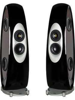 Elac Concentro Ζεύγος Ηχείων Hi-Fi Δαπέδου 600W 4 Δρόμων High Gloss Black