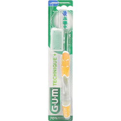 Gum Technique 492 Full Medium Οδοντόβουρτσα Κίτρινη