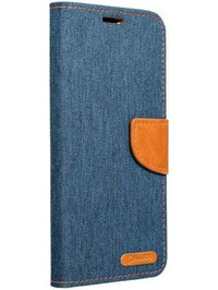 Θήκη κινητού Forcell Canvas Book Holster for iPhone 15 Pro Max Navy Blue