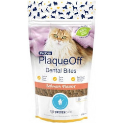 Proden PlaqueOff Cat Dental Bites Salmon 60gr