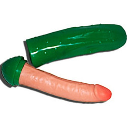 You2Toys Cucumber Dildo 25cm Πράσινο