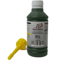 GLOBAL Μελάνι Μαρκαδορου Ασπροπίνακα 300 ml Πράσινο
