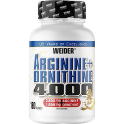 Weider Arginine Ornithine 4000 180 Κάψουλες