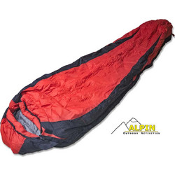 Alpin Sleeping Bag Μονό 2 Εποχών Κόκκινο SB003