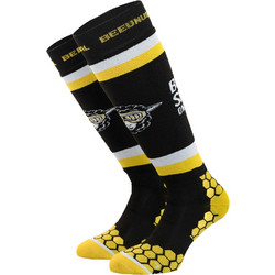 BEE UNUSUAL SHEEP SKI SOCKS AS-230730-BLACKYELLOW Μαύρο