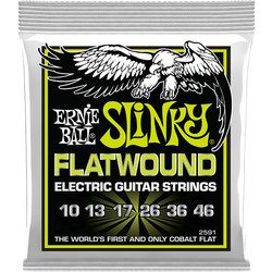 Ernie Ball 2591 Σετ 6 Χορδές Ηλεκτρικής Κιθάρας Cobalt 10-46"
