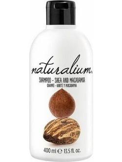 Naturalium Shea & Macadamia Φυτικό Σαμπουάν & Conditioner για Επανόρθωση 400ml