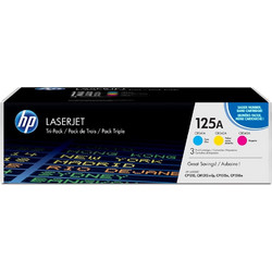HP 125A C/M/Y Toner