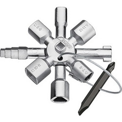 KNIPEX - TwinKey για όλες τις ντουλάπες κεντρικών εγκαταστάσεων (001101)