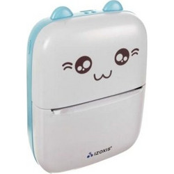 Mini Θερμικός Εκτυπωτής με Bluetooth & Usb σύνδεση και 11 ρολά εκτύπωσης, 11x7.8x3.7 cm
