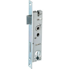 ABUS RR30 Χωνευτή Κλειδαριά για Πόρτες Αλουμινίου Σίδηρου 30mm σε Ασημί Χρώμα