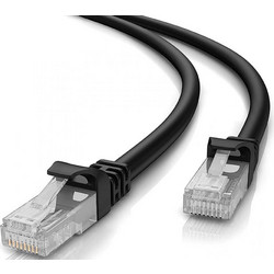 Powertech U/UTP Cat.5e Καλώδιο Δικτύου Ethernet 5m Black CAB-N200