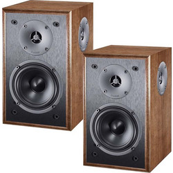 Magnat Monitor S10 D Di-Pole Ζεύγος Ηχείων Hi-Fi Βιβλιοθήκης 60W 2 Δρόμων Walnut