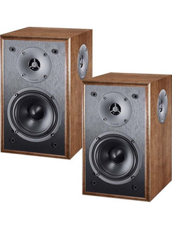 Magnat Monitor S10 D Di-Pole Ζεύγος Ηχείων Hi-Fi Βιβλιοθήκης 60W 2 Δρόμων Walnut