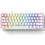 Razer Huntsman Mini Mercury Μηχανικό Gaming Πληκτρολόγιο 60% με Razer Linear Optical Διακόπτες RGB White