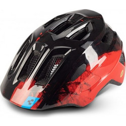 Cube Talok Enduro Art Παιδικό Κράνος Ποδηλάτου Δρόμου / Πόλης / Βουνού MIPS Μαύρο Πορτοκαλί