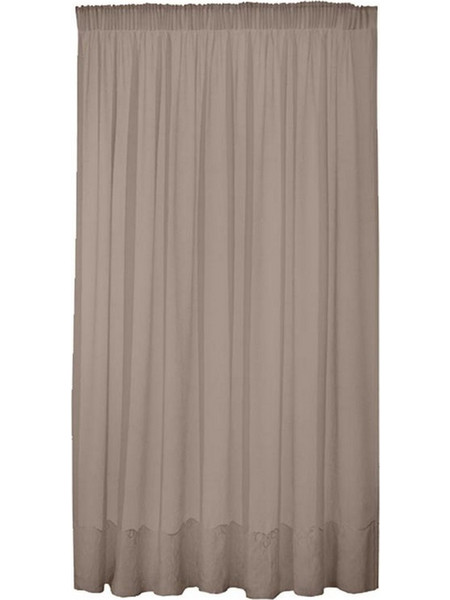 Sunshine Home Κουρτίνα Γάζα με Τρέσα 300x280 052-8 Mocha