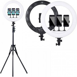 Led Ring Light και Τρίποδο (Μαύρο)