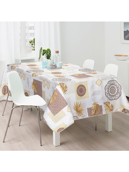 Τραπεζομάντηλο Αλέκιαστο Delores 100% Pol. 150x180cm