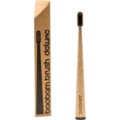 Boobam Brush Deluxe Medium Οδοντόβουρτσα Μαύρη