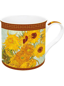 Κούπα 300ml πορσελάνης sunflowers Easy Life 170VAN1