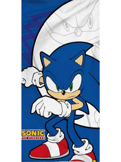 Sonic Παιδική Πετσέτα Θαλάσσης Microfiber Μπλε 70x140cm 42-2825