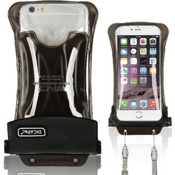 Dicapac Floating Waterproof Phone Case Θήκη Κινητού Τηλεφώνου (WP-C2 BLACK) Μαύρο