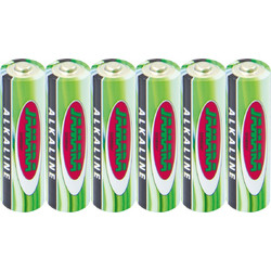 Jamara Battery SuperCell AA Alkaline 1,5V 2300mAh 6pcs sealed in PE (140268)