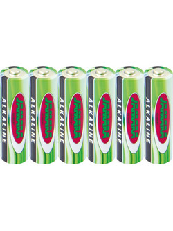 Jamara Battery SuperCell AA Alkaline 1,5V 2300mAh 6pcs sealed in PE (140268)